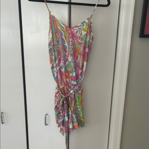 Colorful Patterned Romper - Picture 1 of 5